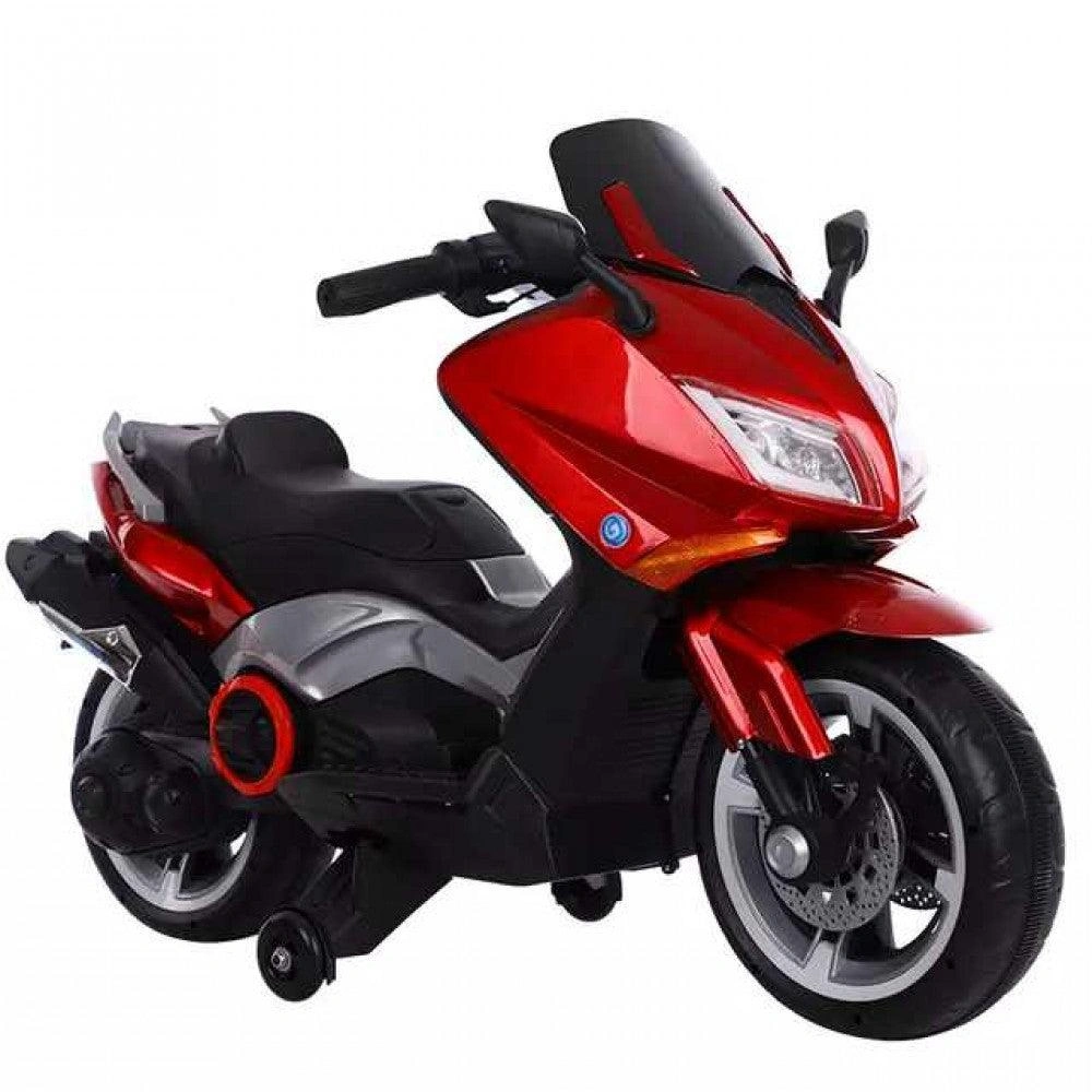 Biker Buddy 9188: 12V Ride On Scooty—Sporty Wheels for Little Thrill-Seekers!